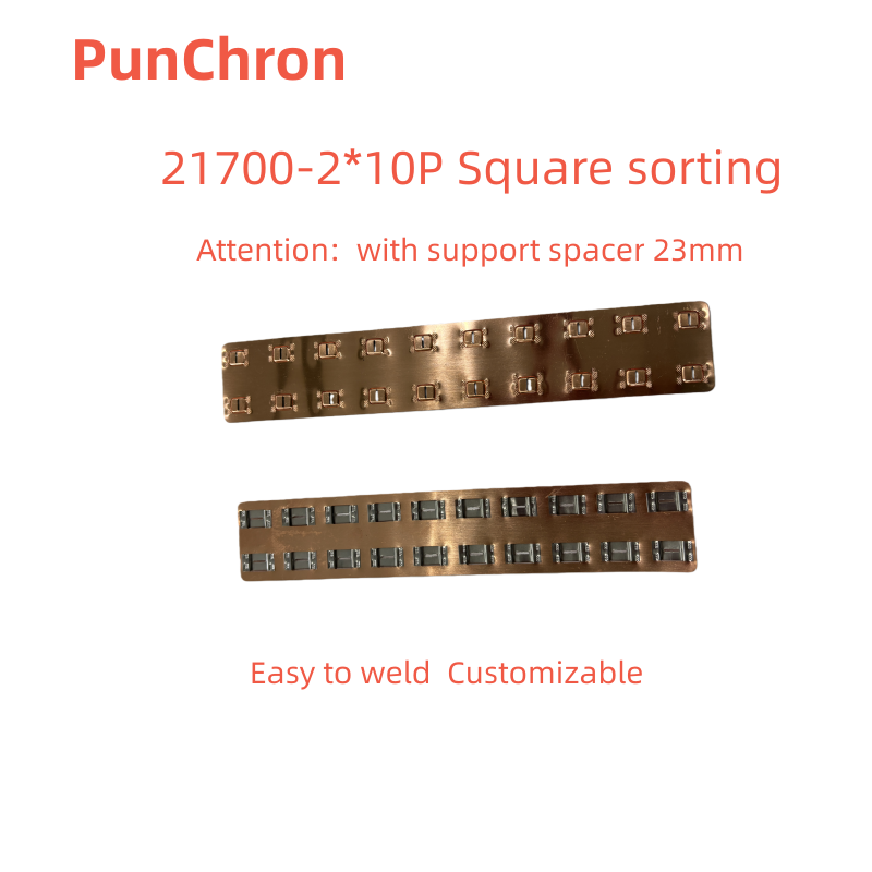 Bus Bar Copper - PunChron Sales 2*10P銅バスバーは、バッテリーコンビネーションコネクターに適しています。 間隔は21.4mmまたは23mmです。 10個入り