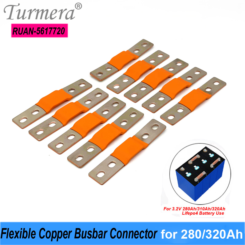 Bus Bar Copper - 長寿命バッテリー12V,56mmコネクタ,90mm,2mm,400a,280ah,320Ah,LiFePo4バッテリー用