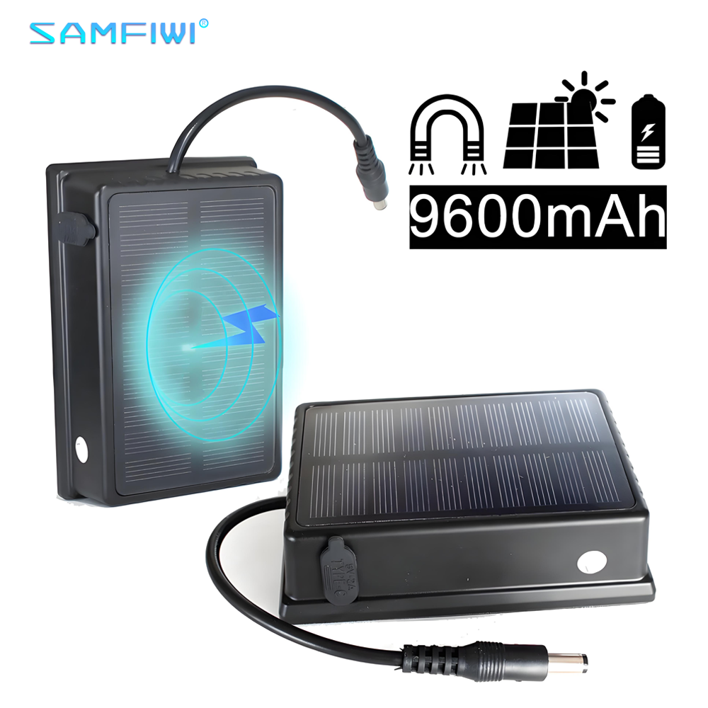 Renewable Energy Sources - 磁気ソーラー充電式モバイルバッテリー 防水 長時間駆動 車載モニター ワイヤレスWiFi バックアップカメラ