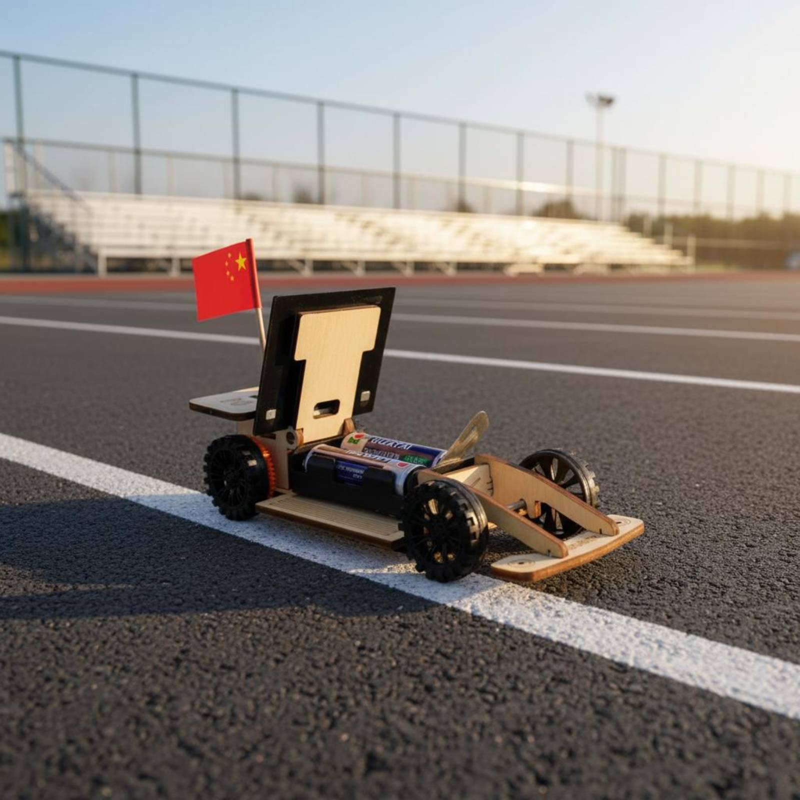 Renewable Energy Yes Please - DIYソーラースピードカー 再生可能エネルギー教育 ソーラー動力組み立て車 DIY車両組み立てセット 実践学習