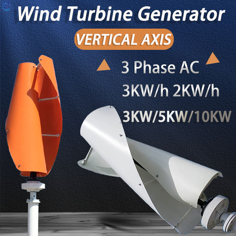Renewable Energy Yes Please - フリーエネルギー10KW垂直軸発電機、オフグリッドシステム搭載、12V 24V 48V再生可能エネルギーシステム、風力タービン発電機