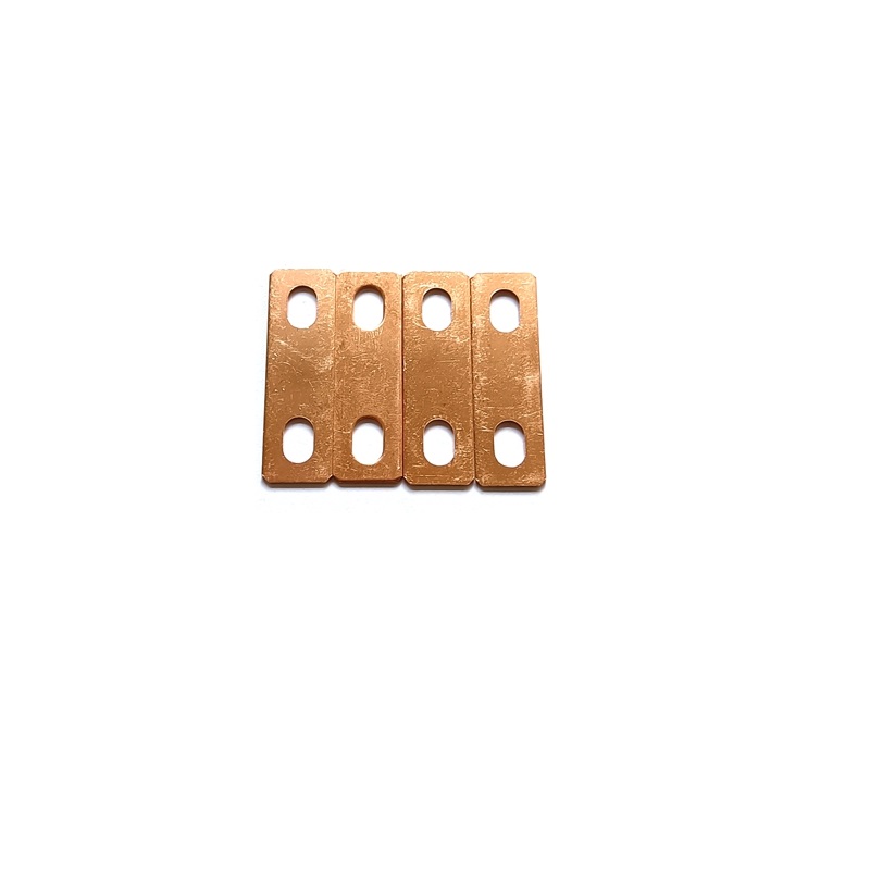 4個のバッテリーバスバー銅コネクタ30ミリメートル穴中心ピッ - Bus Bar Copper のレビューと価格