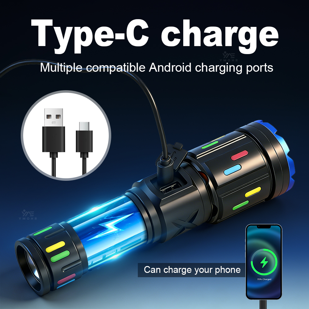 XHP70 ハイパワーキャンプ懐中電灯ポータブル充電式スポッ - Renewable Energy Sources のレビューと価格
