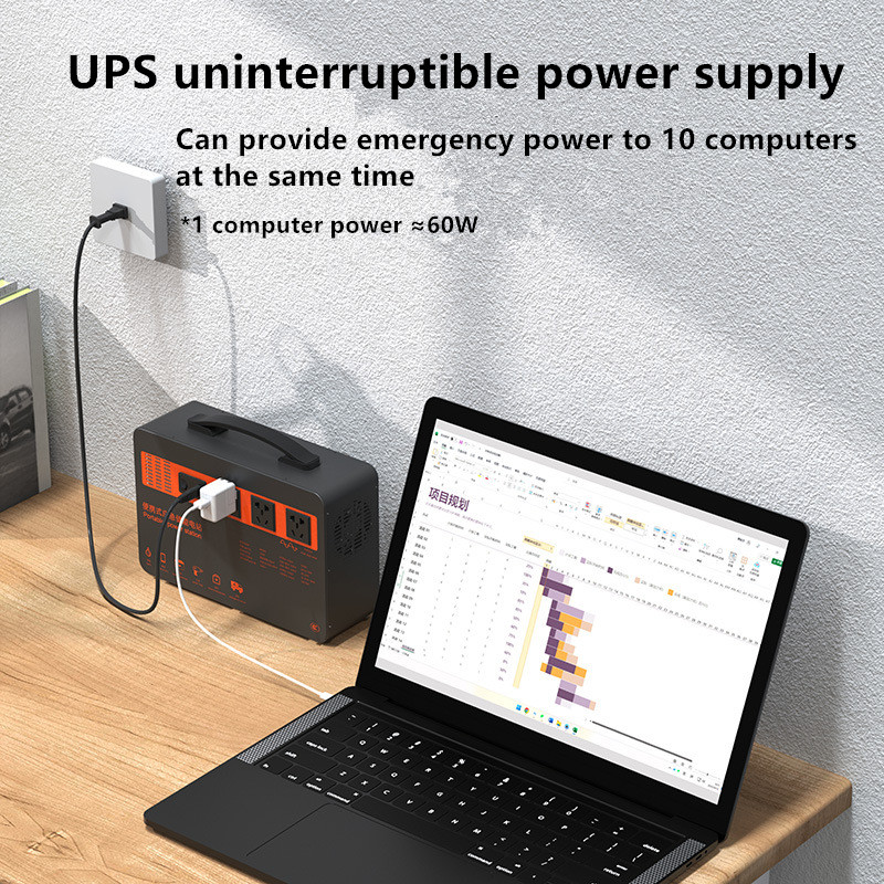 ポータブル600W UPS電源装置 家庭用 キャンプ 旅行用 - Renewable Energy Yes Please のレビューと価格