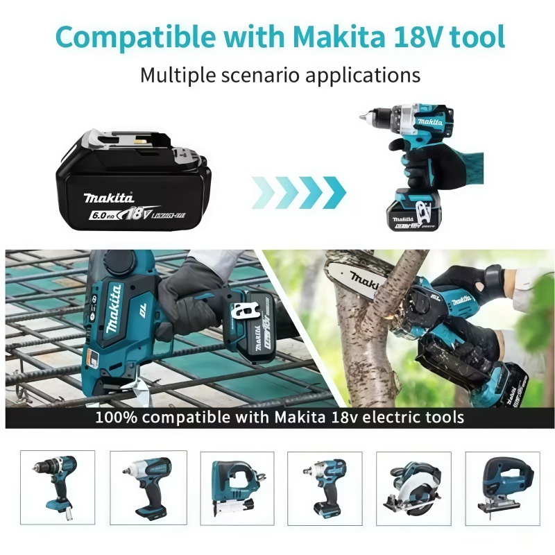 100% オリジナルマキタ 18V バッテリー 6.0 Ah - Renewable Energy Sources のレビューと価格